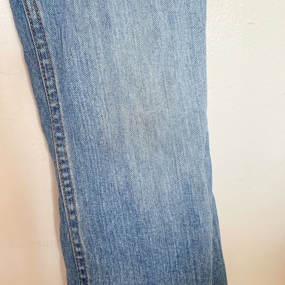 Wrangler Boys Jeans Size 10 Regular Light Wash Denim Straight Back to School - Picture 5 of 11